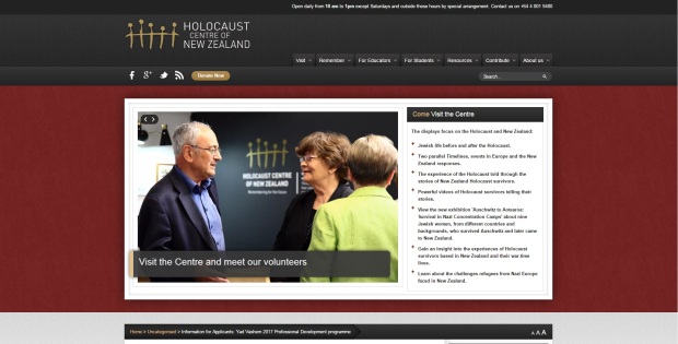 Holocaust website